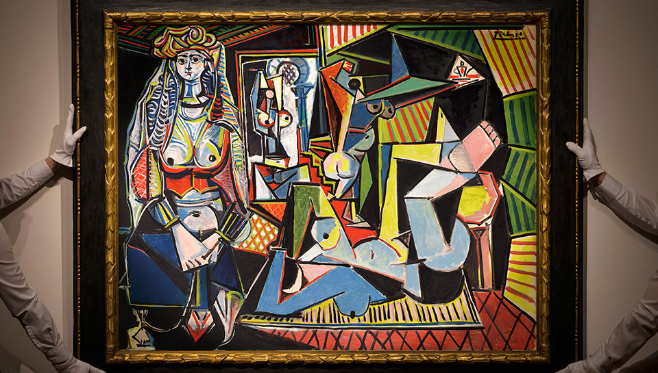 Les Femmes d’Alger by Pablo Picasso Expensive abstract art