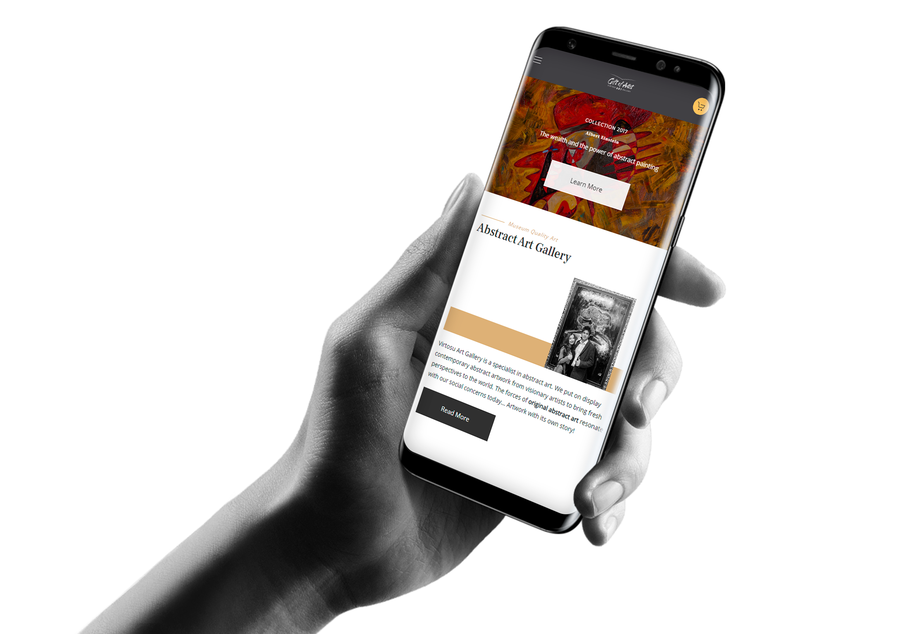online web art gallery