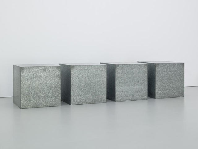 Donald Judd –Galvanized Iron 17, 1973